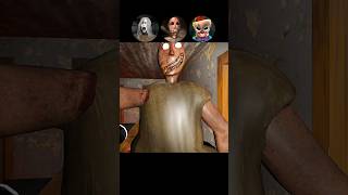 Horror Granny ❌ Granny Remake ❌ Freaky Clown ✅ Who is Scariest 😱 #horrorgame #fyp #shorts