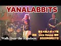    Walk Over the Rainbow     YANALABBITS   第64回J&ndash;ポップ祭 浜松 Live House 窓枠 2025年9月27日