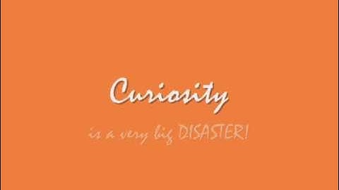 Stickman being curious (From curiousity to disaster)...