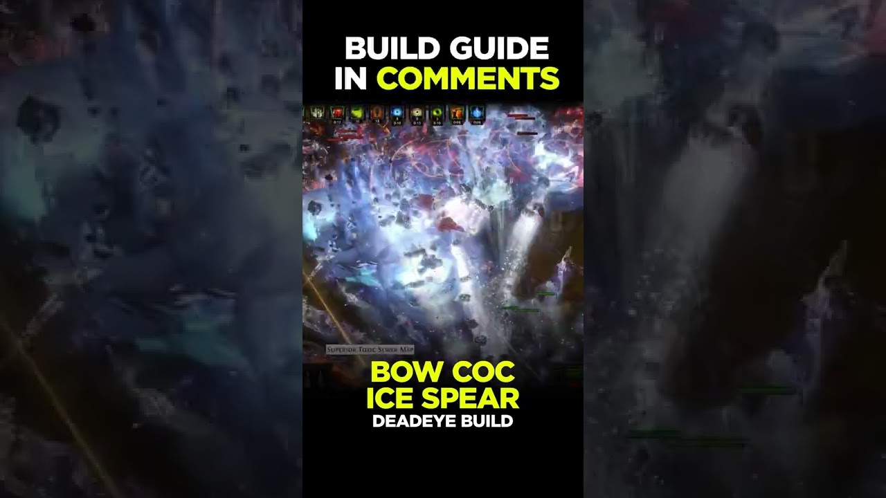 CoC ICE SPEAR BUILD | PoE Builds | #shorts #pathofexile #poe #poesentinel