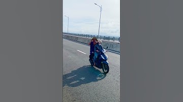 Sông Trà Khúc hạ nguồn cầu Cổ Luỹ Tịnh Khê những ngày mưa bão. #viralvideo