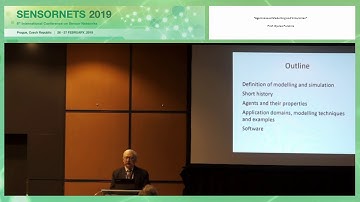 "Agent-based Modelling and Simulation" Prof. Ojaras Purvinis (SENSORNETS 2019)