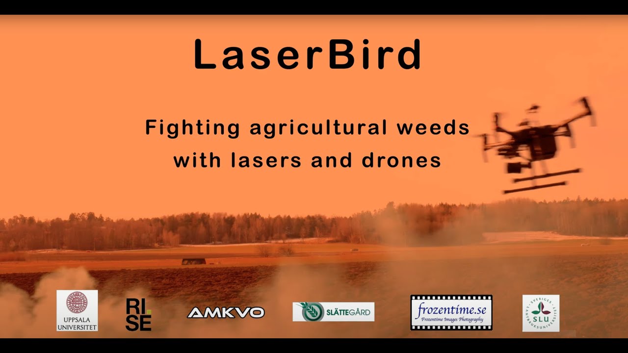 LaserBird - Fighting agricultural weeds with drones and lasers