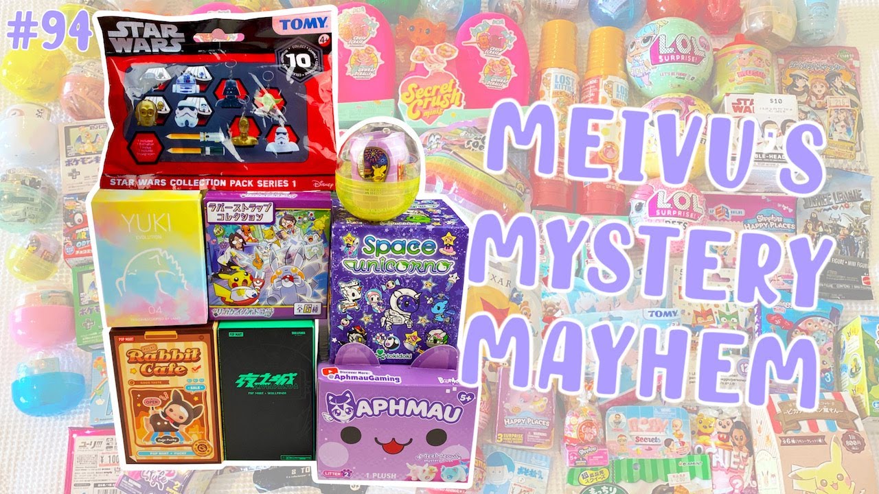 Opening 8 Blind Boxes! POP MART SKULLPANDA, PUCKY, TOKIDOKI, APHMAU, POKEMON AND MORE! | MMM #94