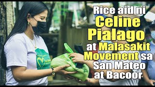 Rice Aid Ni Celine Pialago At Malasakit Movement Sa San Mateo At Bacoor