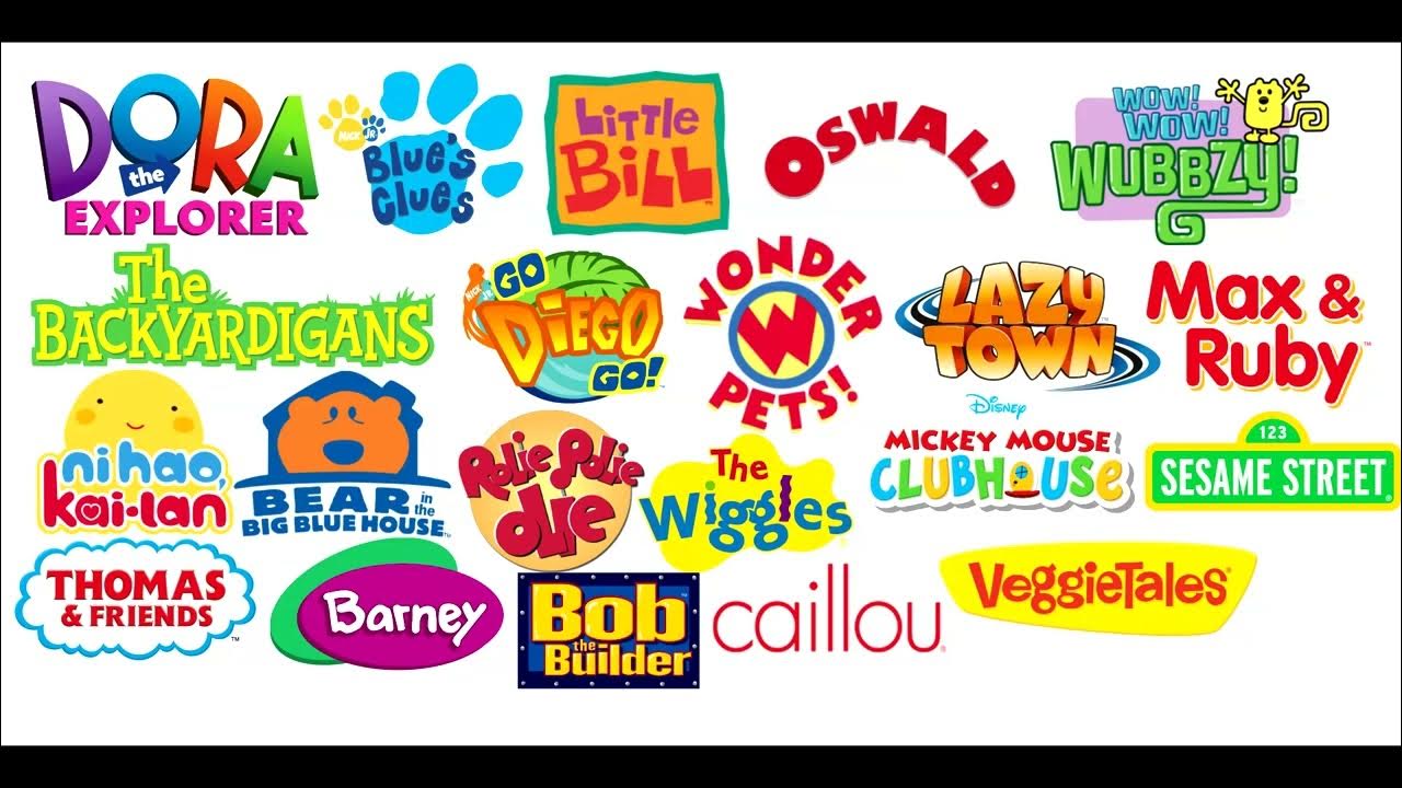 Kiddie Shows I Like the Most - YouTube