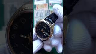 Gold wrist watch Slava