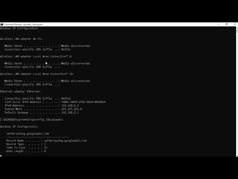 dns flush windows Basic  Networking Commands Tutorial Part-3   {2021}