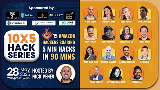 hellotax 10x5 Amazon Hack Series Webinar May 28