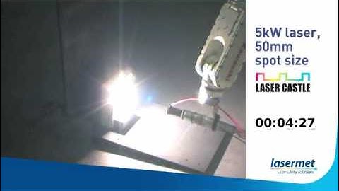 Lasermet Laser Castle Testing Demo