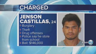 Pahoa man charged with burglary, multiple offenses after allegedly breaking into private school