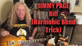 Learn How To Play Jimmy Page Harmonic Bend Trick