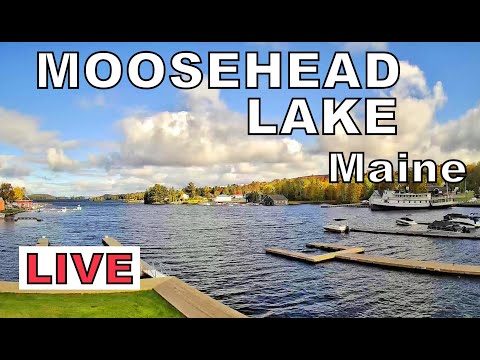 Moosehead Lake, Maine – Live Dock View — Greenville, ME live camera thumbnail