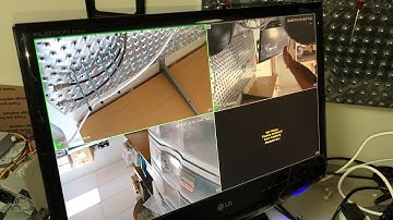 Using the PT500 joystick controller with your NVR for a standalone system