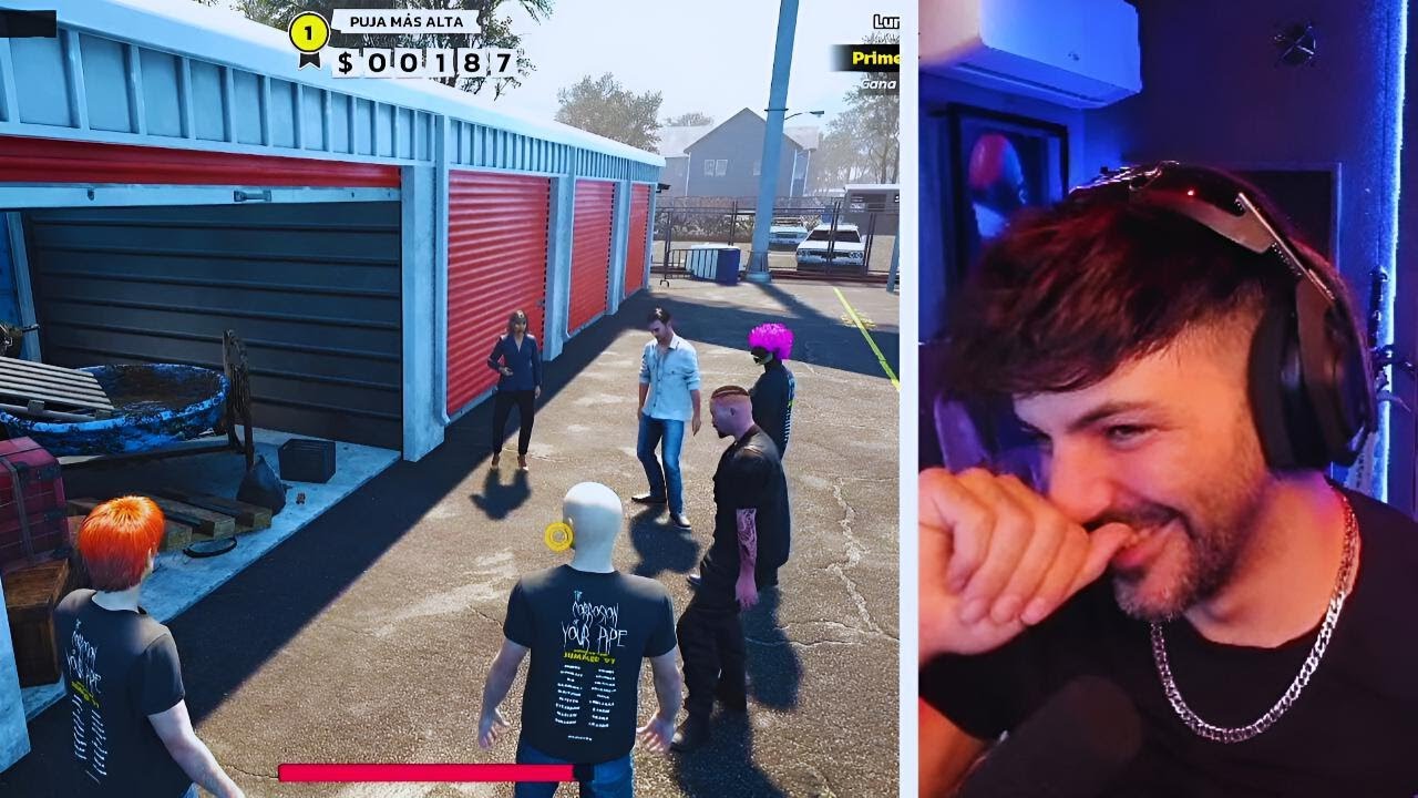 NEXXUZ JUEGA A COMPRA DE TRASTEROS *STORAGE HUNTER SIMULATOR*