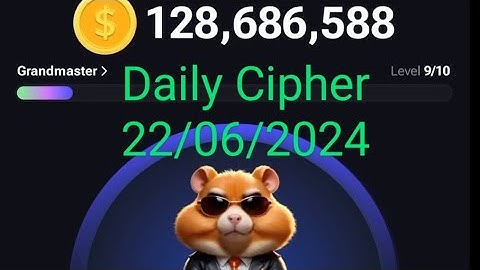 HAMSTER KOMBAT🦝 |Daily cipher 22/06/24| #hamsterkombat #hamsterkombatигра #hamsterkombatairdrop