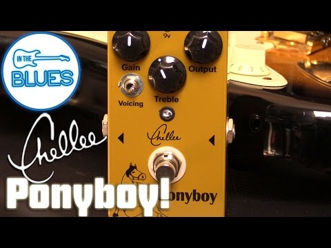 Chellee Ponyboy Klon-Style Overdrive Pedal