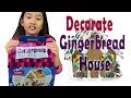 Gingerbread House Decorating