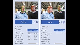 PowerApps and Cognitive Services Part 6 - Analyse faces for age, gender and emotions screenshot 5