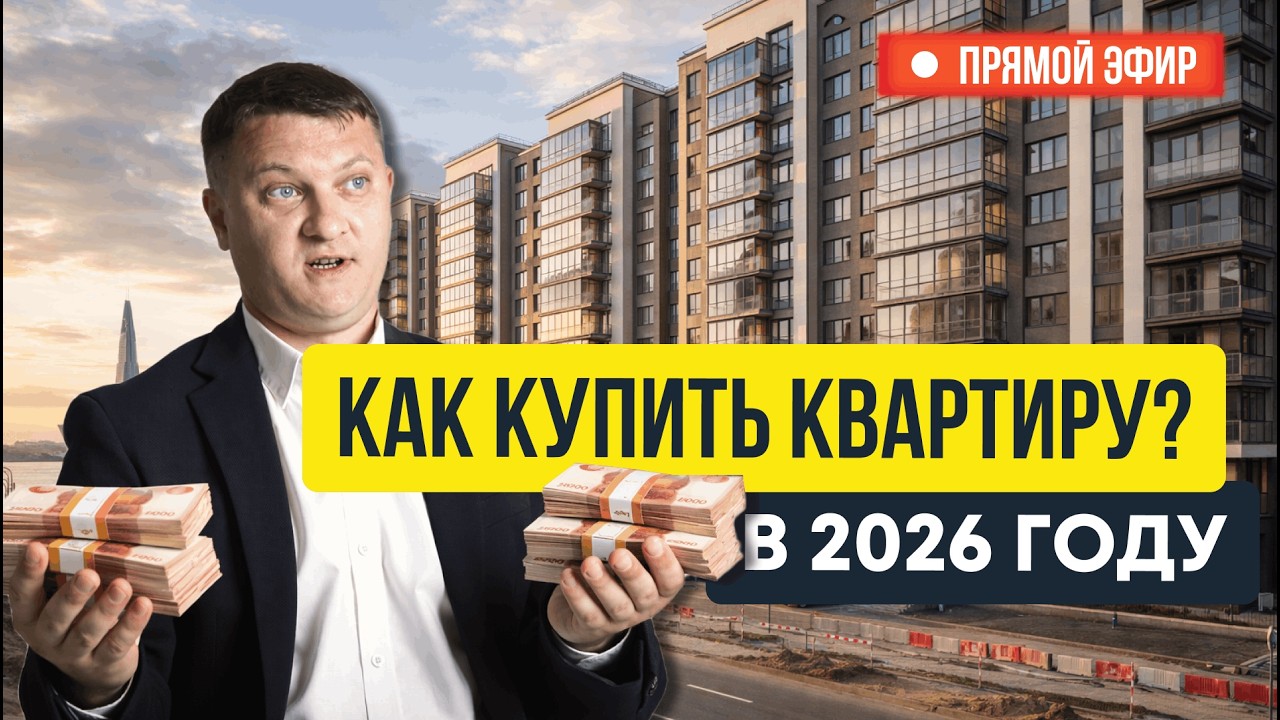 Как купить квартиру в 2026 году?