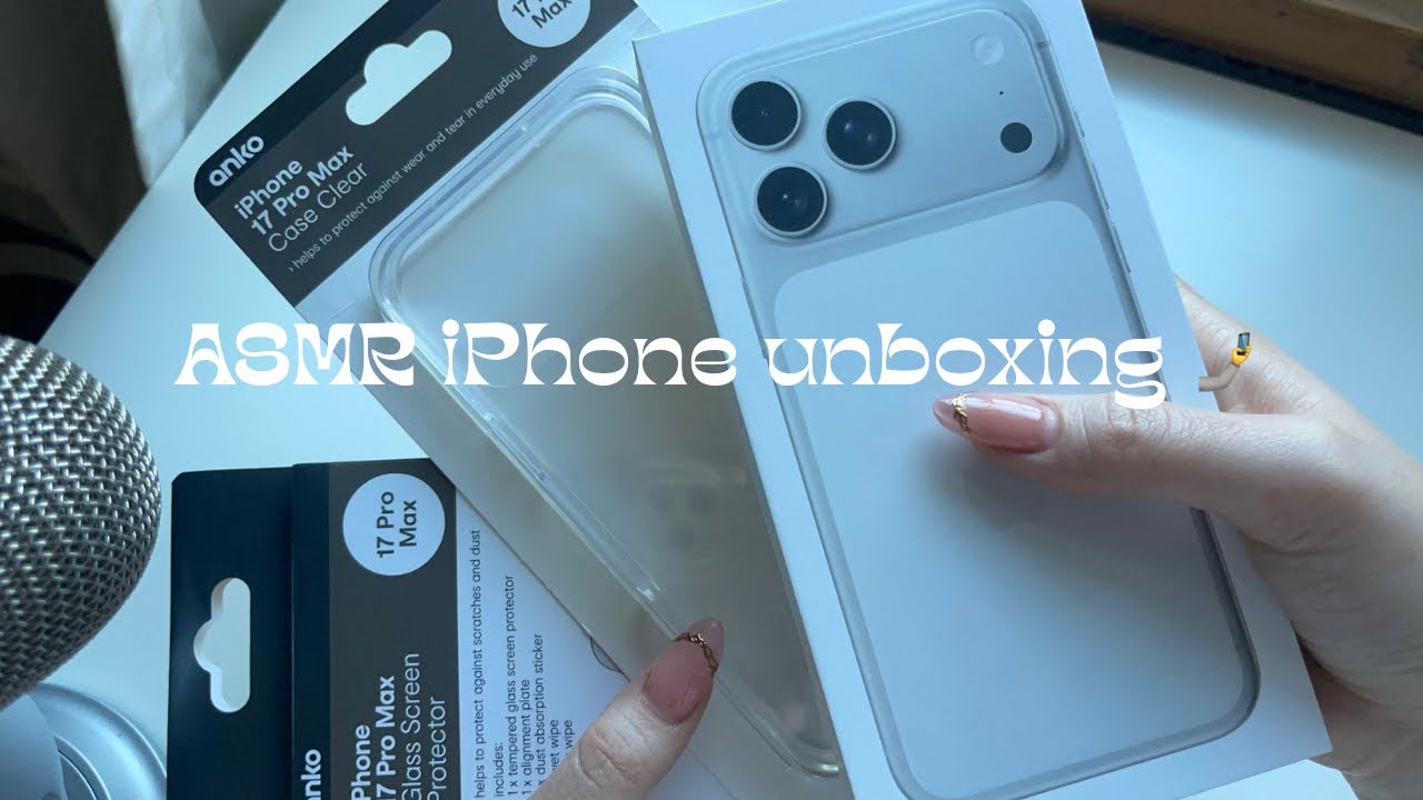 Распакуйте мой новый iPhone вместе со мной! | ASMR