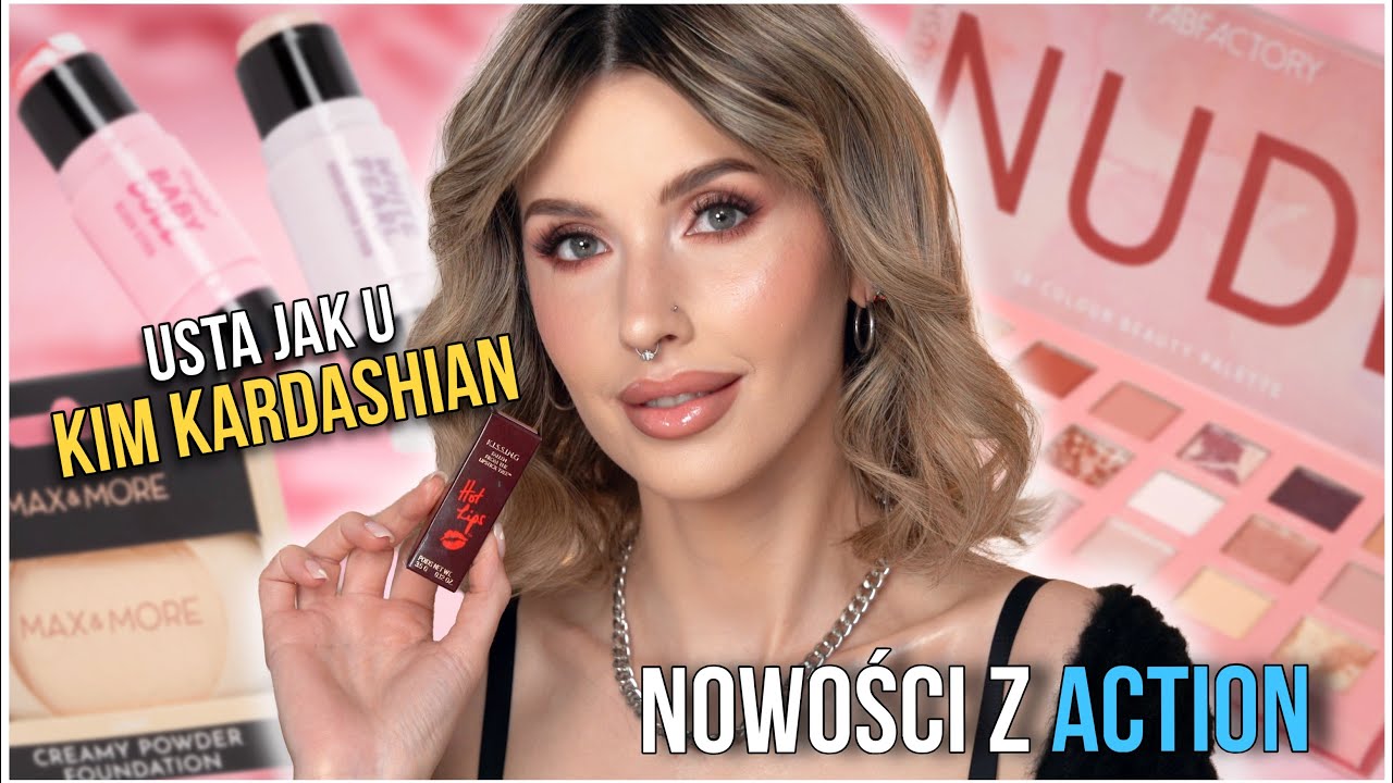 Nowości Action i usta jak przeklejone z Kim Kardashian!😄- Sprawdzam czy mi to pasuje!