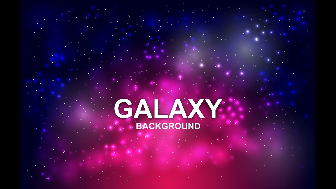 How To Create Beautiful Galaxy Background In Adobe Illustrator