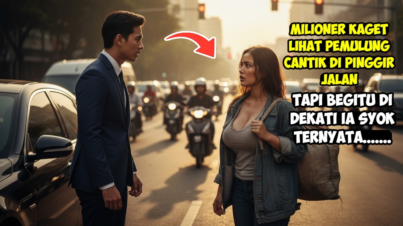 MILIONER KAGET LIHAT PEMULUNG DI PINGGIR JALAN. TAPI BEGITU DI DEKATI IA SYOK TERNYATA