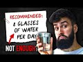 Youre not drinking enough water to build muscle