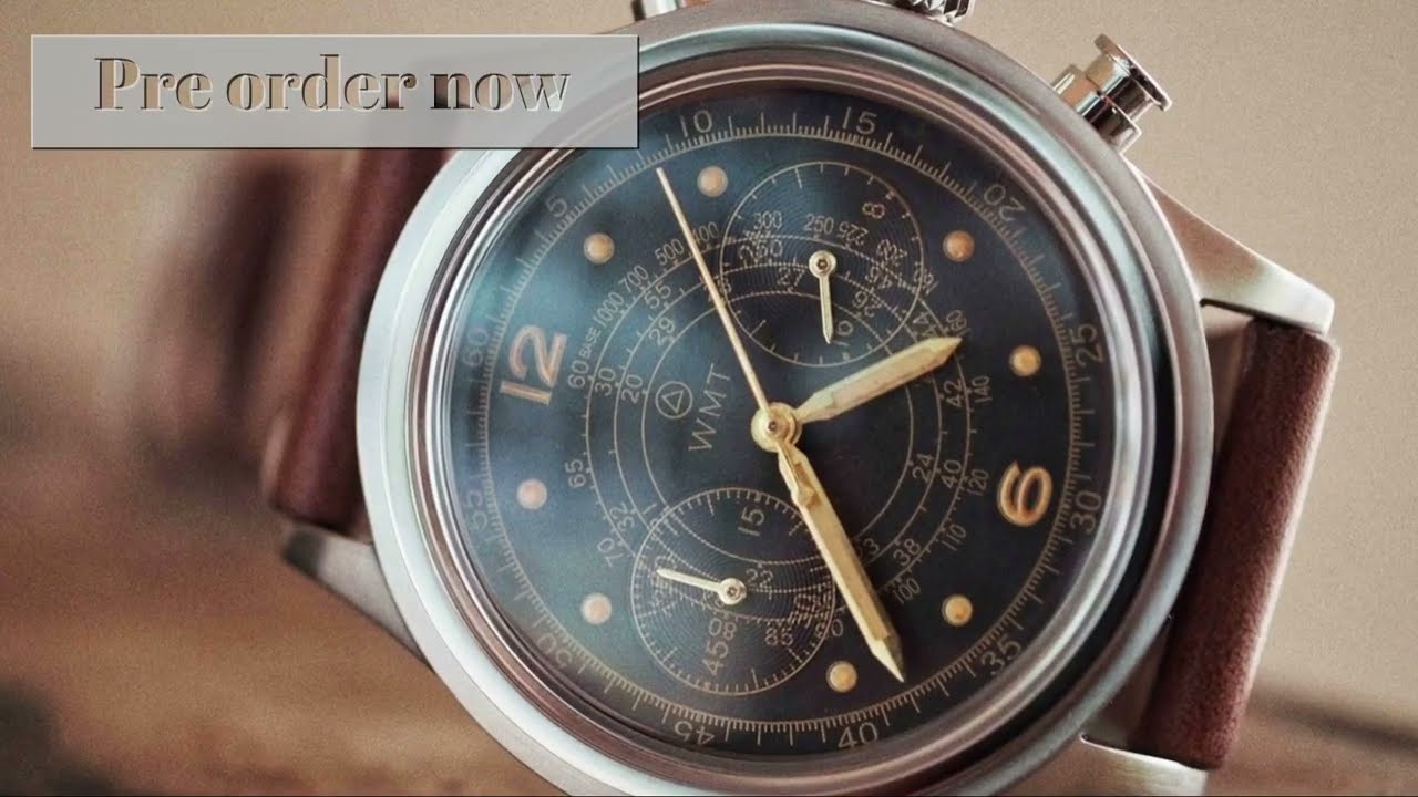 WMT WATCHES Grumman – Aged Edition / Limited 50 PC - YouTube