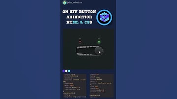 🏷️ON-OFF BUTTON🏷️#html#css#animation#marketing#youtubeshorts#youtube#youtuber#marketing#viral#shorts
