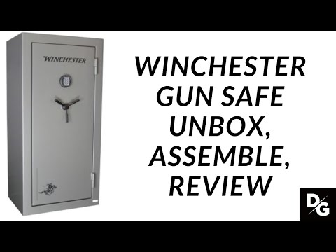 Winchester Gun Safe - Unbox, assembly and review - YouTube