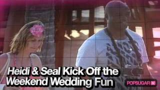 Heidi Klum & Seal Kick Off Weekend Wedding Fun