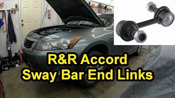 🔧 Honda Accord Sway Bar End Link Replacement (2008–2012) | Easy DIY with MAPP Gas & Crayon Method