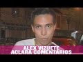 Alex Vizuete aclara comentarios - Jarabe de Pico