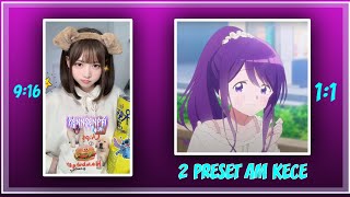 Download lagu PRESET AM🎟️ || UKURAN 9:16 & 1:1 || DJ RAWI DJAFAR 8 LETTERS OLD KANE🎶