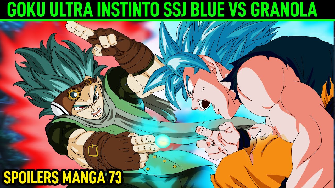 Spoilers Manga 73 Dragon Ball Super ! Goku Super Sayayin Blue UI