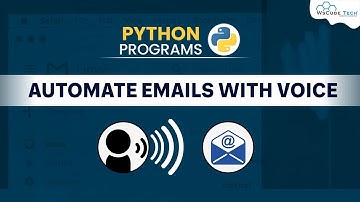 Email Automation 📩 with Voice Using Python Codes | Python Program