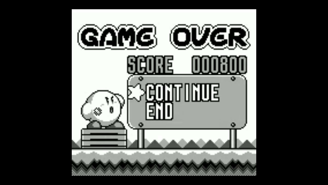 ZBHere's Game Boy Game Over Screens Compilation