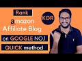 KGR in Hindi | Unique Keyword Research Technique | How to Find High Quality Keywords 🔥