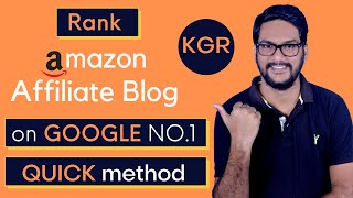 KGR in Hindi | Unique Keyword Research Technique | How to Find High Quality Keywords 🔥