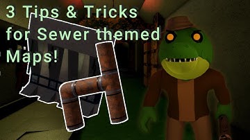 3 Sewer Tricks in Piggy Buildmode (Roblox)