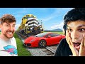 LAMBORGHINI vs TRAIN