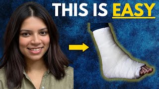 How To Shower With A Leg Cast On