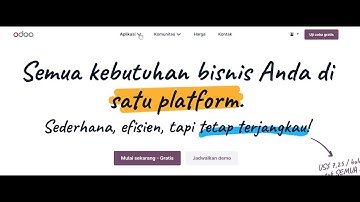 Tutorial membuat Customer Relationship Management (CRM) dengan aplikasi Odoo