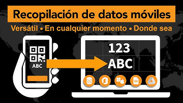 App lector de código de barras para capturar datos con Word, Excel, Google Sheets y Chrome (PS/AS)