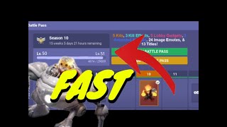 How to get LEVEL 50 BATTLEPASS FAST ROBLOX BEDWARS SEASON X/10