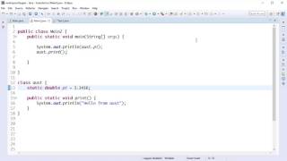 Static Keyword 2