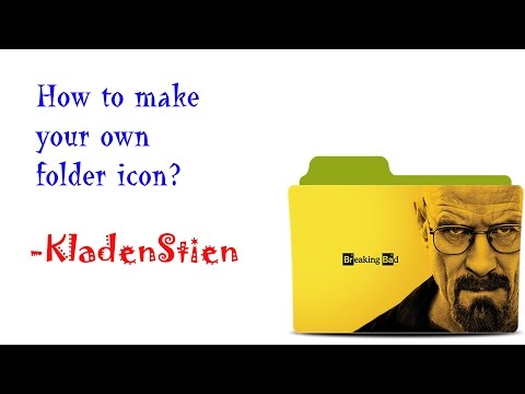 How to make your own folder icon?