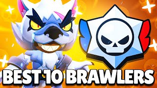 TOP 10 BRAWLERS FOR *NEW* RANKED MODE